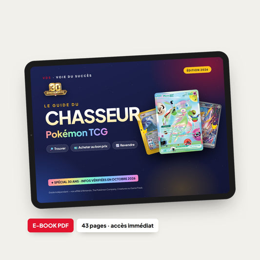 Le Guide du Chasseur – Pokémon TCG 2026, e-book PDF sur tablette